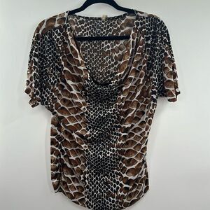 3For$20 Michael F Animal Print Size Medium